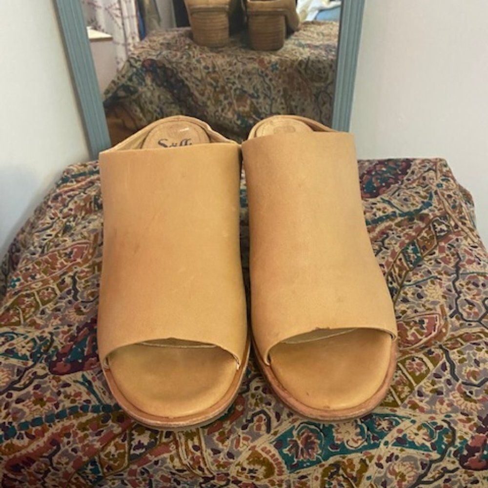 Sofft  Carrey Carmel Slide Sandal , size 11